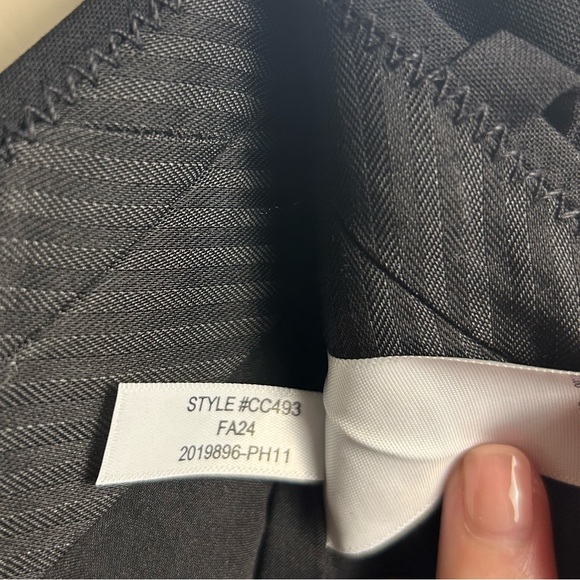 J Crew Black Portia pant in Italian bi-stretch wool blend| size 10 - Picture 8 of 9